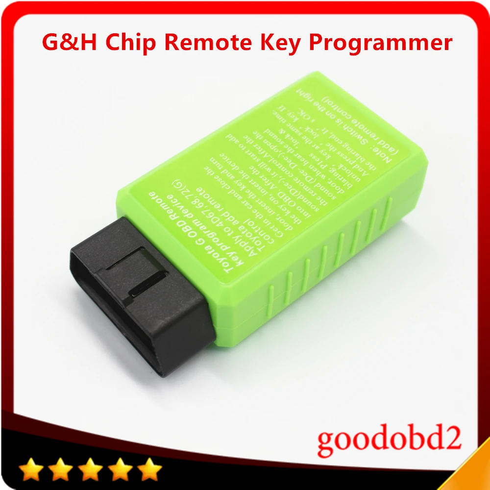 Vehicle OBD Programmer For TOYOTA G and H Chip OBD Remote Programming Device 