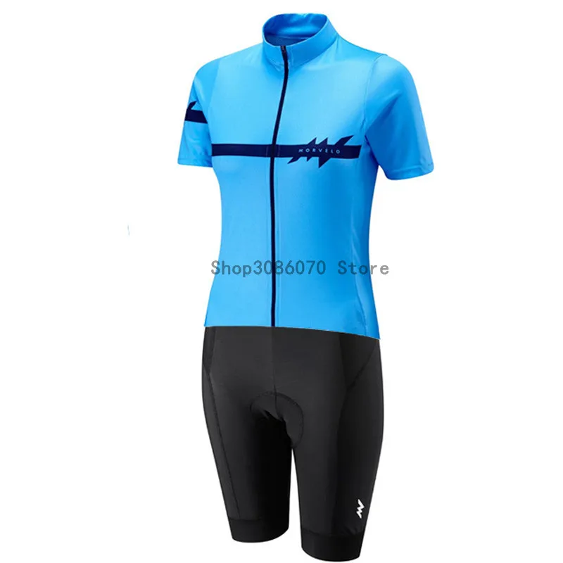 Morvelo женский короткий рукав велосипедная одежда Skinsuit Mtb боди Ropa Ciclismo быстросохнущая велосипедная одежда maillot ciclismo - Цвет: 15