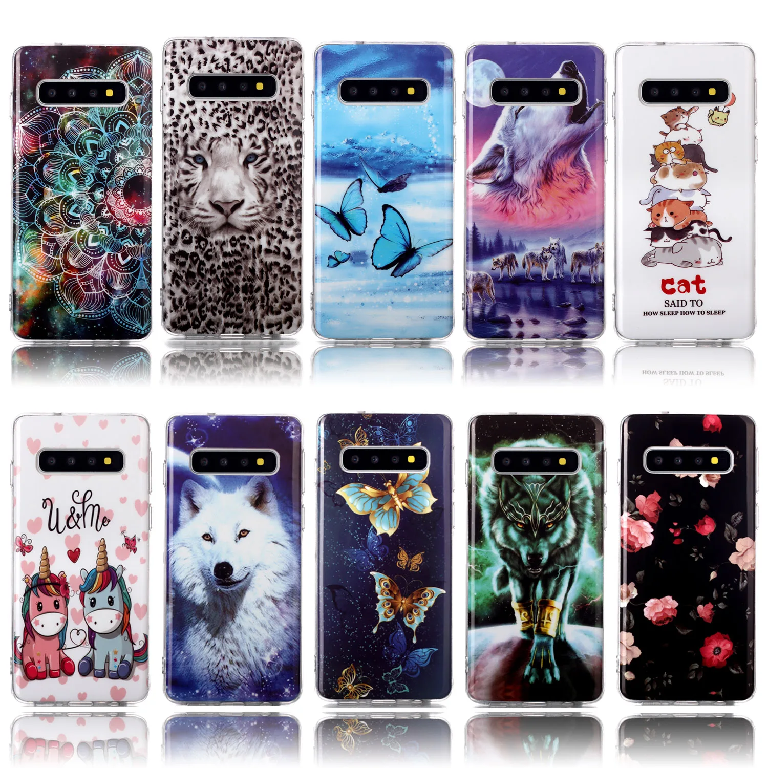 Mus ondergoed Nucleair Cat Phone Shell For Hoesje Samsung S10e Hoesje Sfor Samsung Galaxy Hoesje  S9 M11 S10 Plus M10 S20 Ultra Luminous Tpu Case - Mobile Phone Cases &  Covers - AliExpress