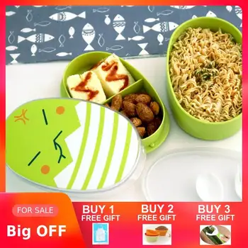 

700ml Cartoon Healthy Lunch Box Cute Kids Microwave Oven Children Bento Boxes Lunchbox BPA Free