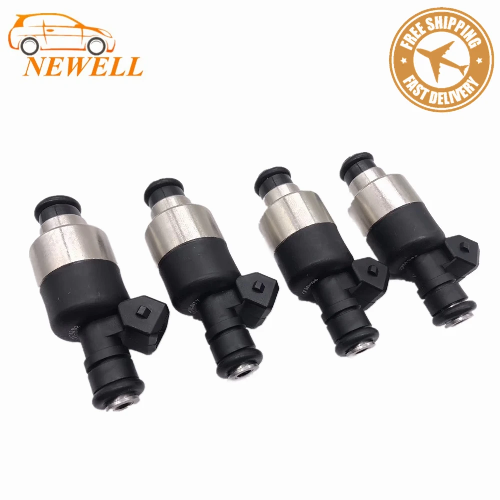4 шт. Топливные форсунки для DAEWOO NEXIA 17124782 17123924 25165453 17103677 ICD00110 17108045 автомобиля Топливная форсунка инжекторный двигатель