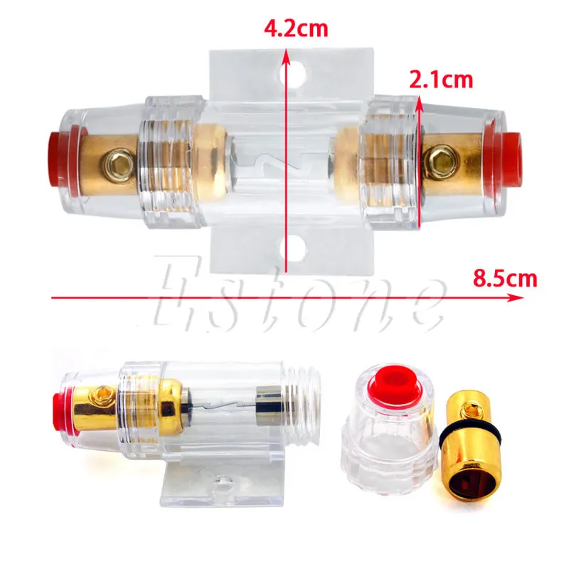 1500w Car Audio Subwoofer Sub Amplifier AMP RCA Wiring Kit Cable FUSE YHQ