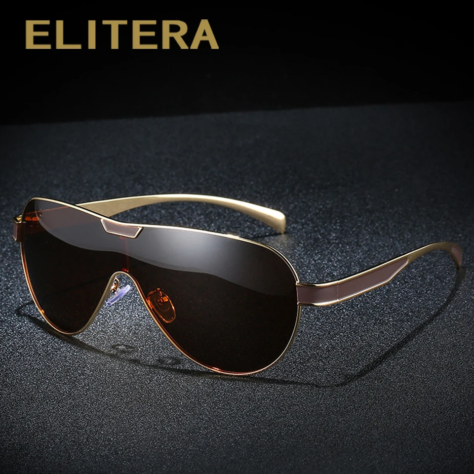 ELITERA, Брендовые мужские очки, для вождения, поляризационные солнцезащитные очки, для мужчин и женщин, модные очки