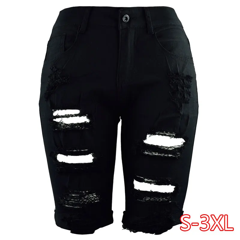 plus size skinny jeans short