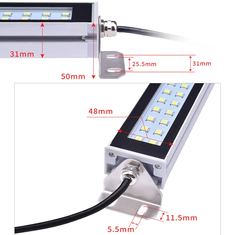 Lampe Tour De Signalisation CNC – 2 Niveaux Avec Buzzer, IP54, Pour Machines Industrielles – Indication Visuelle Et Sonore