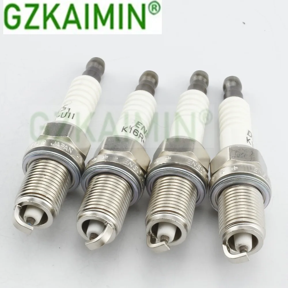 Набор из 4 свечей зажигания для Toyota Celica MR2 Paseo Tacoma OEM 90919-01164 K16R-U11
