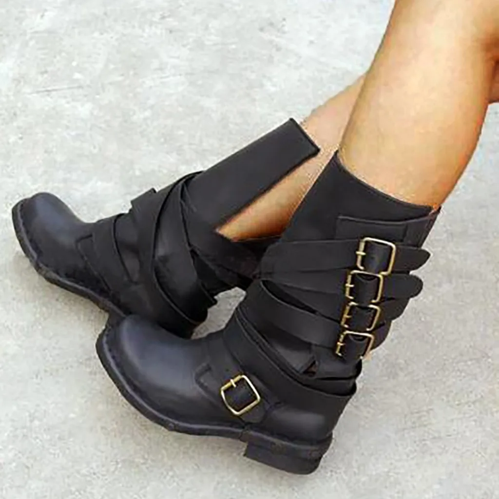 ankle combat boots