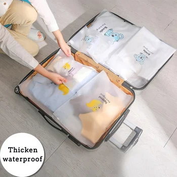 

HAOYUNQI Travel Portable Clothes Socks Buggy Bag Waterproof Luggage Underwear Sub-Package Clothes Dustproof SortingOrganizer Bag