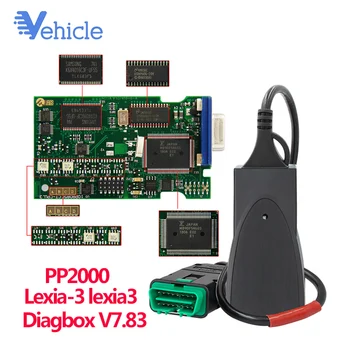 

Car Diagnostic Tool lexia3 PP2000 with Diagbox V7.83 Software for Citroen/Peugeot via OBD-II connector OBD2 Code Scanner