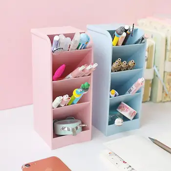 

Diagonal Matte Pen Holder Desk Desktop Storage Box Stationery Rack