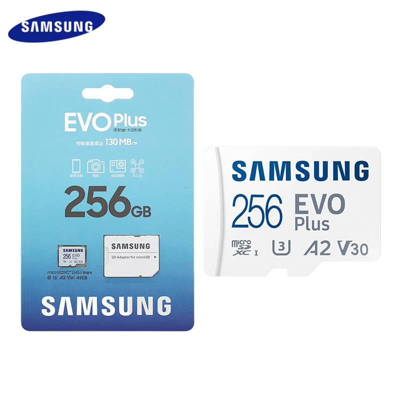  Ｚ TF ī, 512GB 256GB 128GB A2 V30 SDXC 64GB A1 V10 ũ SD Ʈ ÷ ޸ ī, 256GB EVO Plus Microsd, ǰ