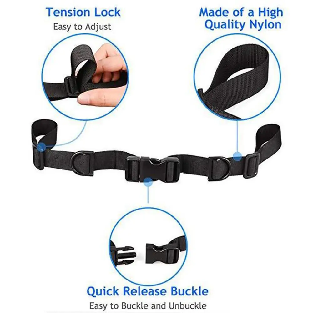 Backpack Chest Strap Heavy Duty Adjustable Strap Saccular Sternum With Soft Buckle Suitable For Outdoor Mountaineering Hiking 3