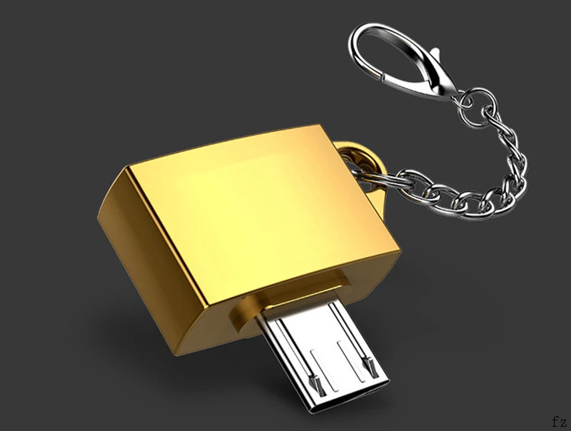 100 шт. Тип C мобильный U диск Micro USB удлинитель OTG кабель адаптер конвертер брелок для Android объем памяти