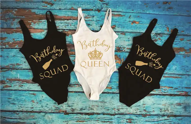 birthday queen bathing suit