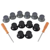 New 7pcs/set  Black Gray 3d Analog Stick for Xbox 360 Controller Thumbsticks Caps for X box 360 Gamepad Repair Parts with Tool ► Photo 1/6