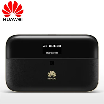 Günstige Huawei 3G/4G Router Mobile WIFI 2 E5885Ls-93 4G LTE Cat6 Tasche Router 300mbps 6400mah Power Bank One RJ45 LAN Ethernet Port