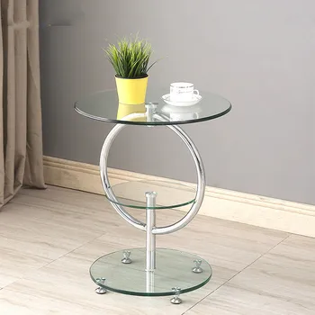 

living room fashion round table creative side sets of tables sofa side creative small round table glass coffee table pf9212299