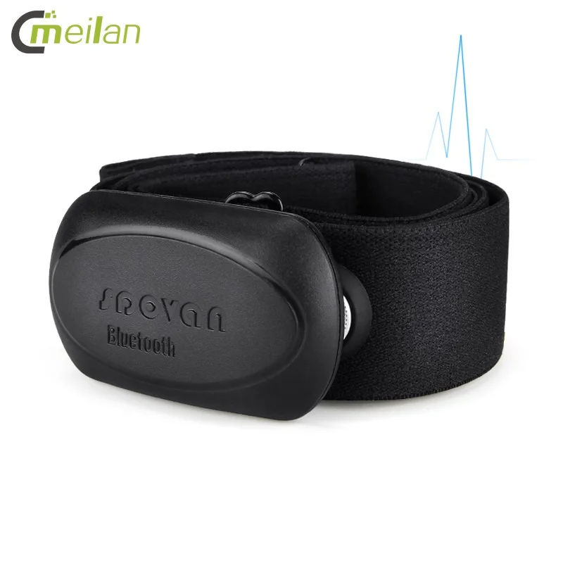 

Bluetooth 4.0 ANT+ Heart Rate Monitor Chest Strap for Meilan M1 M4 Bicycle Computer Heart Rate Sensor For Bike Computer Apps Pho