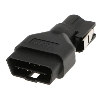 

16 Pin OBD2 Male Terminal Diagnostic Connector Wiring Adapter Plug Shell Tool
