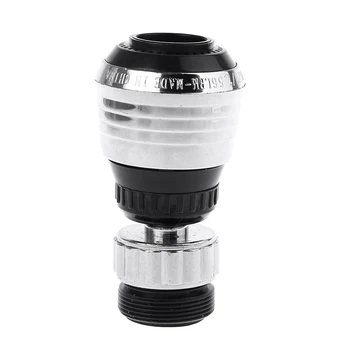 

360 Degree Rotate Swivel Faucet Nozzle Filter Adapter Water Saving Tap Aerator Diffuser Bathroom Tools