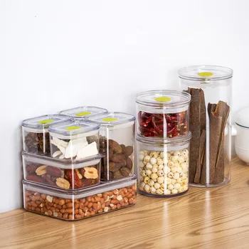 

Glass Storage Containers Small Container Set Spice Container Boxes Kitchen Jars with Lid Almacenaje Cocina Glass Box AC50CN
