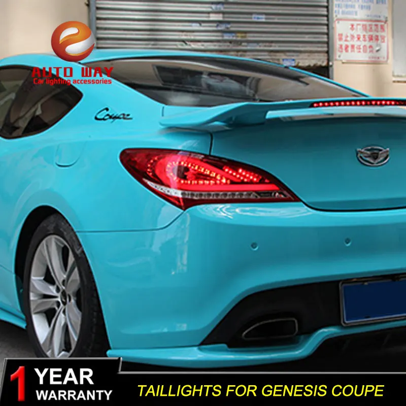 Чехол для стайлинга автомобиля Hyundai Genesis Coupe задние фонари светодиодные DRL 2009 2012