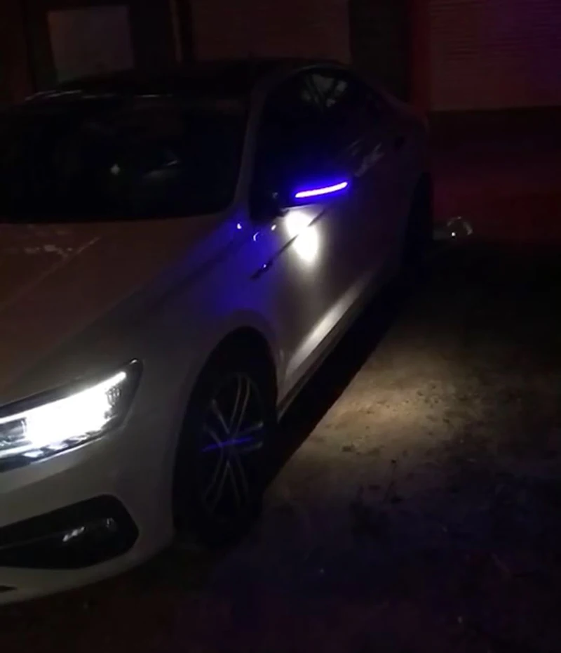 Динамический мигалка поворотник светодиодный светильник VW Passat B8 автомобильные аксессуары зеркальная сигнальная лампа B8L боковое крыло индикатор