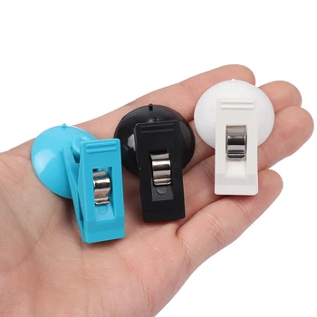 

1 Pair Car Suction Cup Clip Bill Clip Suction Cup Fixing Clip