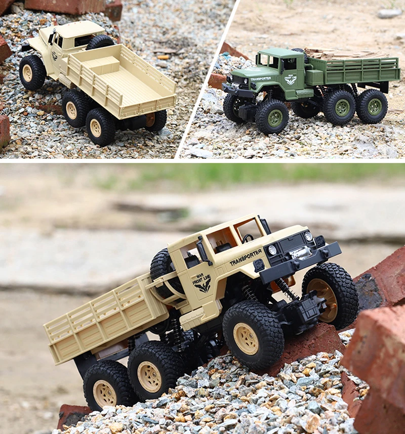 JJRC/Q68 Q69 6WD 1/18 RC Автомобиль 2 4G внедорожный военный грузовик с дистанционным