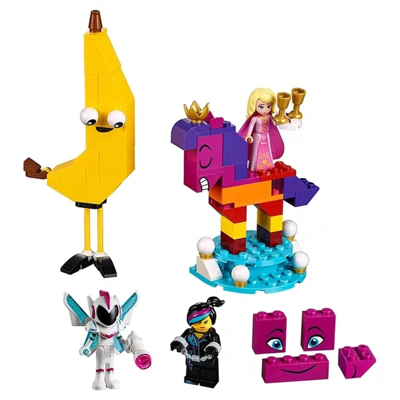 

Educativos De 45003 Reina Watevra Wa'Nabi Compatible Con Legoing 70824 Edificio Bloques Educativos Juguetes De Navidad Toys