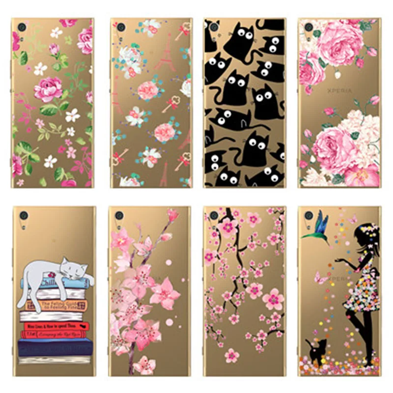 

Soft TPU Phone Case For Sony Xperia XA1 Cover For Sony Xperia XA1 Ultra Case Silicone Coque For Sony Xperia XA1 Plus Case Bumper