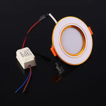 

Downlight Hat Ceiling Light Lamp LED Lamp Lamp SMD Beam Standup Straw Spotlights 2.5 / 6 Inch 2W Golden Side 5730SMD 5730