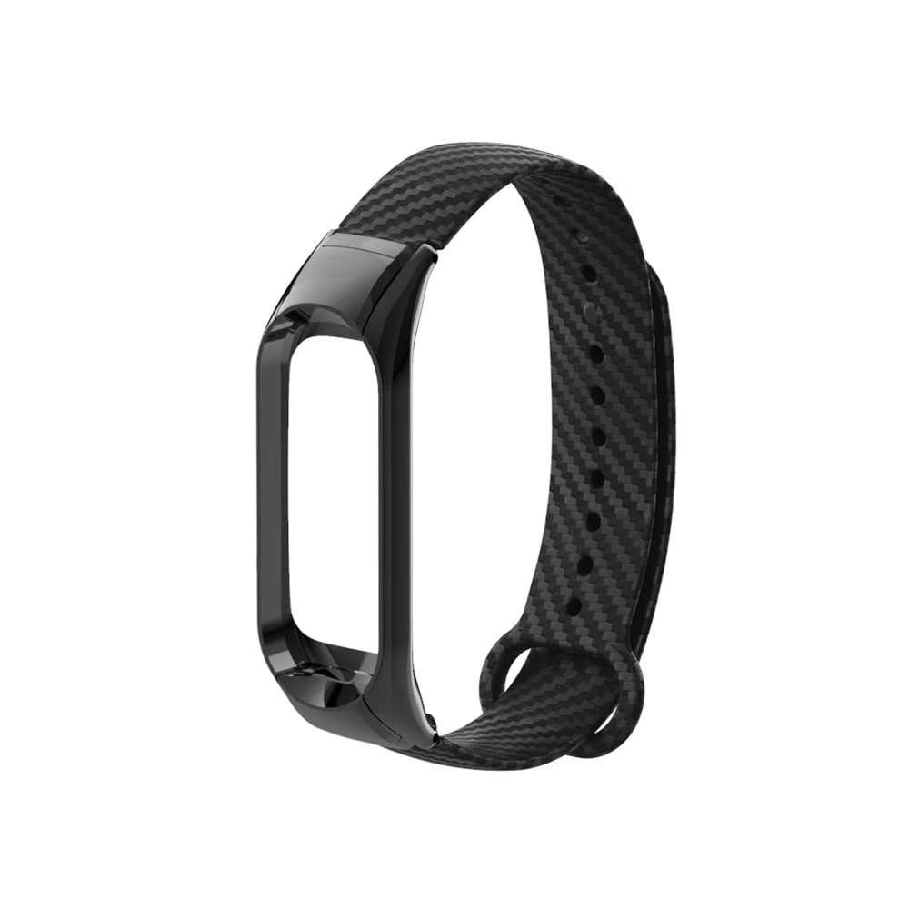 Цветной силиконовый ремешок mi Band 4 3 для mi Band 4 3 браслет из углеродного волокна для Xiaomi mi band 4 удлиненный спортивный ремешок mi Band 2