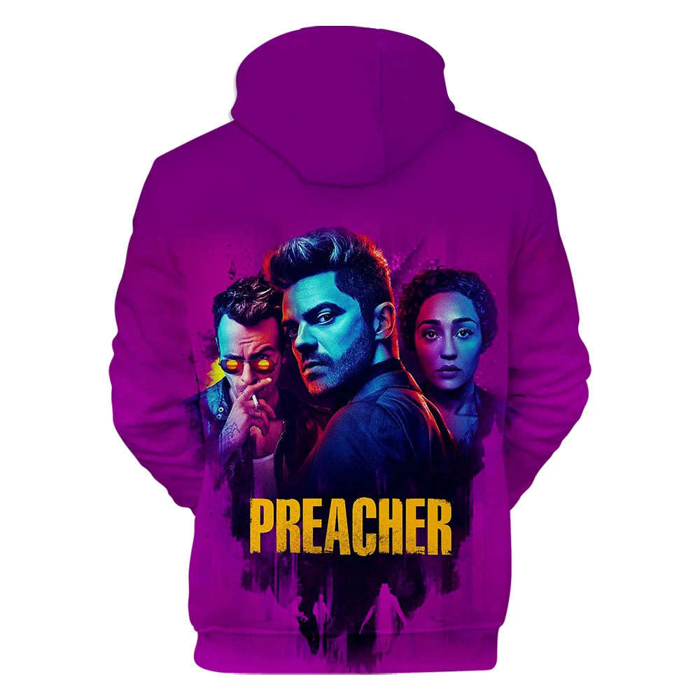 Ф. Т ТВ серии Preacher сезон 4 Джесси кассиди тюльпан 3d печать толстовка с капюшоном для мужчин/женщин Повседневная Хип Хоп Толстовки Одежда