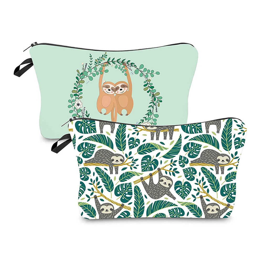 2 шт. косметичка Сумка для Для женщин Портативный маска ленивого дизайн подарки