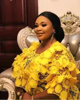 Super Size Lace Dresses 2021 New African Women Dashiki Fashion Water-soluble Lace Loose Embroidery Long Dress Africa Clothing 2