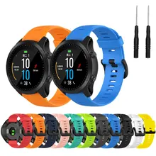 22mm pulseira para garmin forerunner 945 935 fenix 5 plus fenix 6 silicone relógio inteligente banda esportes ao ar livre à prova dwaterproof água