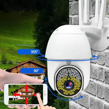 

HD 360 degree WiFi IP Security Indoor Camera IR-CUT Suvillance Wireless Camera Home Surveillance CCTV outdoor RC Monitor