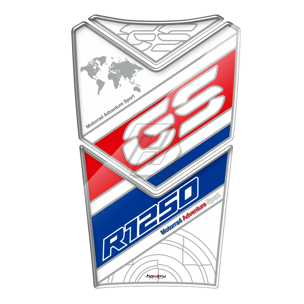 Motorcycle Gas Tank Pad Protector Case for BMW R1250GS Adventure 2019-2020 3D Resin