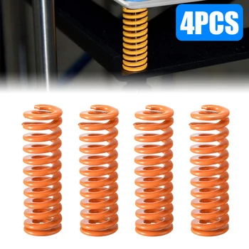 

4 Pcs High Quality Hotbed Flat Bed Extruder Springs For Creality Ender 3 Pro CR-X CR-10 CR-20 3D Printer Accessories