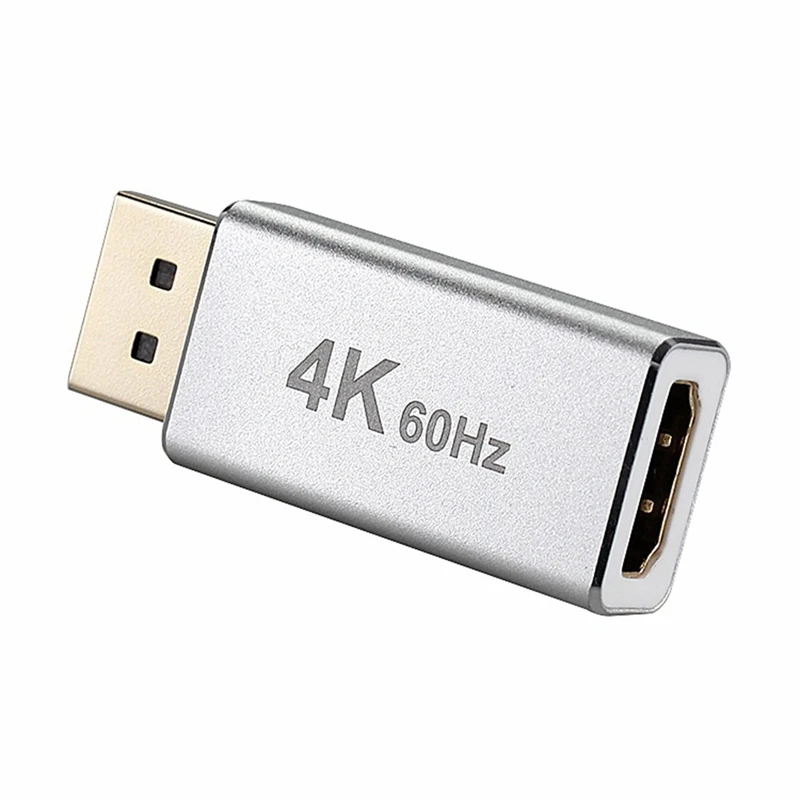 4K Displayport DP в HDMI-совместимый адаптер 60 Гц для ПК ноутбука |