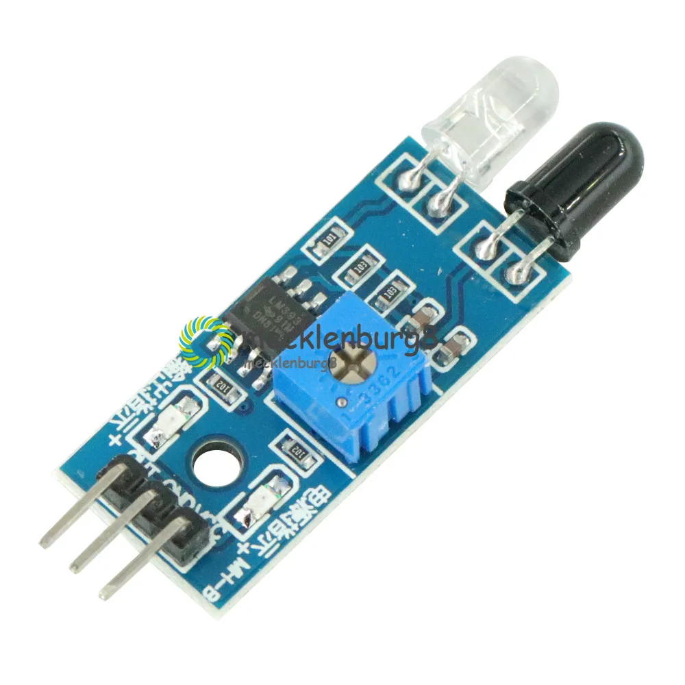 Умная электроника новый для Arduino Diy умный автомобиль робот отражающий фотоэлектрический 3pin ИК инфракрасное препятствие модуль датчика