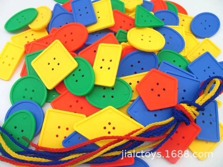 

Button Plastic Building Blocks 3-6-Year-Old Kindergarten Early Childhood Educational Force Toy Geometry Button Spinner Bricks Pr