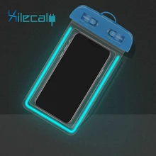 Универсальный светящийся водонепроницаемый чехол для iPhone X XS 8 7 6s 5 Plus Чехол Пакет сумка Чехлы для телефона Coque водонепроницаемый чехол для телефона