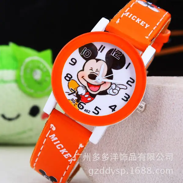 Mickey Cartoon Wrist Watch For Children 10 He49770379f0c44fab1811a7bfc71838cX