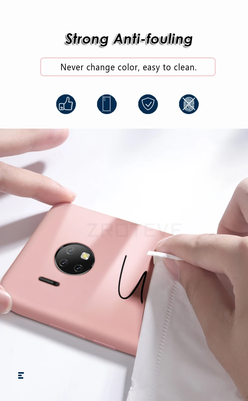 Mate 30 Чехол ZROTEVE жидкий силиконовый чехол для huawei mate 30 Pro Lite чехол mate 30 мягкий чехол для huawei mate 20 Lite Pro X чехол