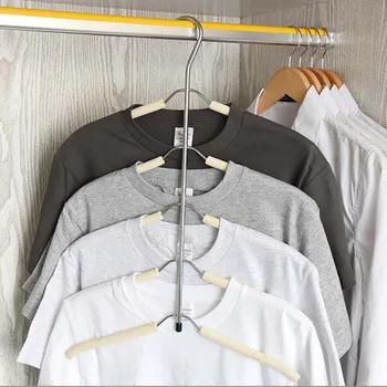 

Clothes Hanger Clothing Organizer 1PC Multi Layers Cloth Hanger Hook Hangers Clothes Holder Rack Perchas