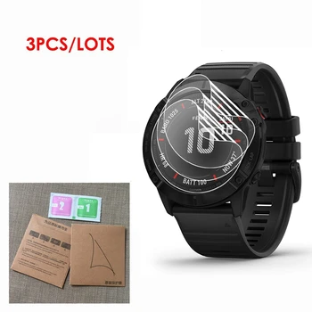

3Pack For Garmin Fenix 6 6s 6x 5 5S 5X Plus 5X PLUS Full Coverage Soft TPU Screen Protector Full Screen GPS Smartwatch Film