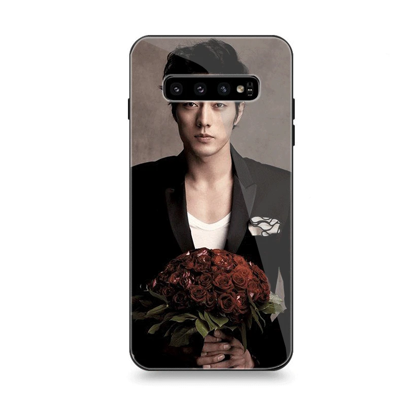 Мобильный чехол для телефона Стекло для samsung A10 A20 A30 A40 A50 A60 A70 S7 край S8 Plus Note 8 9 S10 крышка так Ji Sub