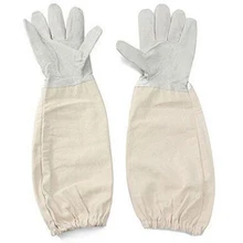 1 пара Новые перчатки из козьей кожи для пчеловодства+ противовредные вентилируемые рукава поставки